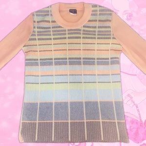 Stage 7 Pastel Rainbow Turtleneck